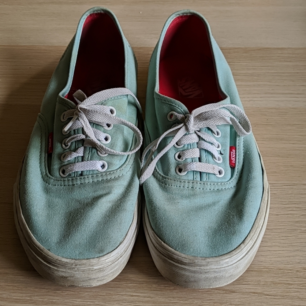Mint Vans Low Top